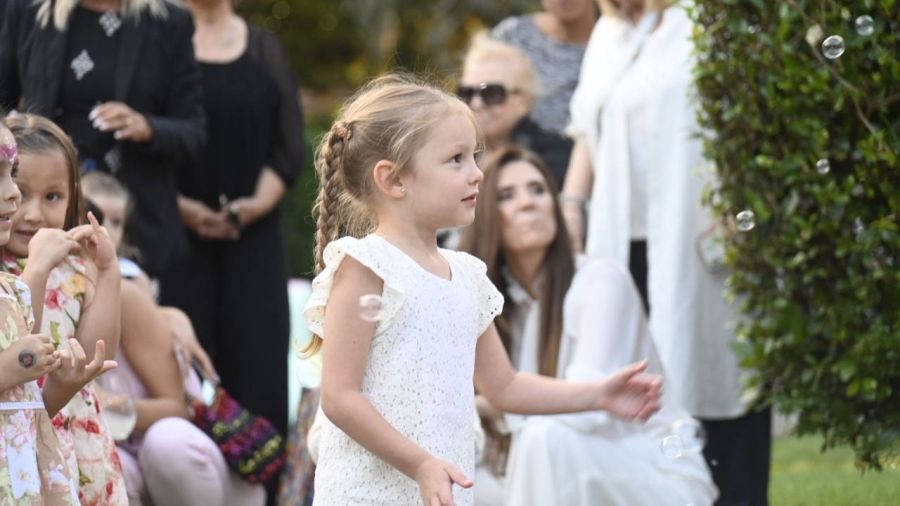 Anita García Moritán en el cumpleaños de Sarah Burlando