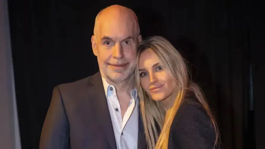 Horacio Rodriguez Larreta y Milagros Maylin
