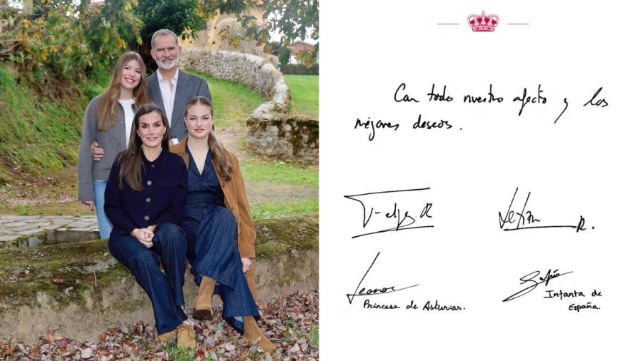 Letizia Ortiz, Rey Felipe VI, Princesa Leonor, Infanta Sofía
