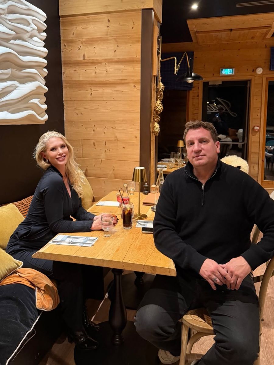 Maxi López y Daniela Christiansson