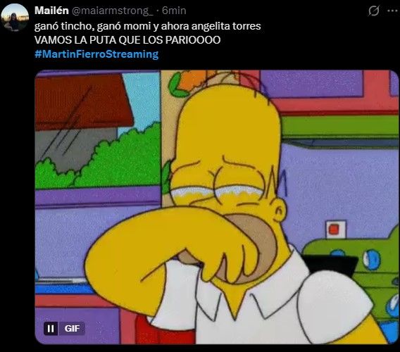 Memes Martín Fierro canales de streaming 2025