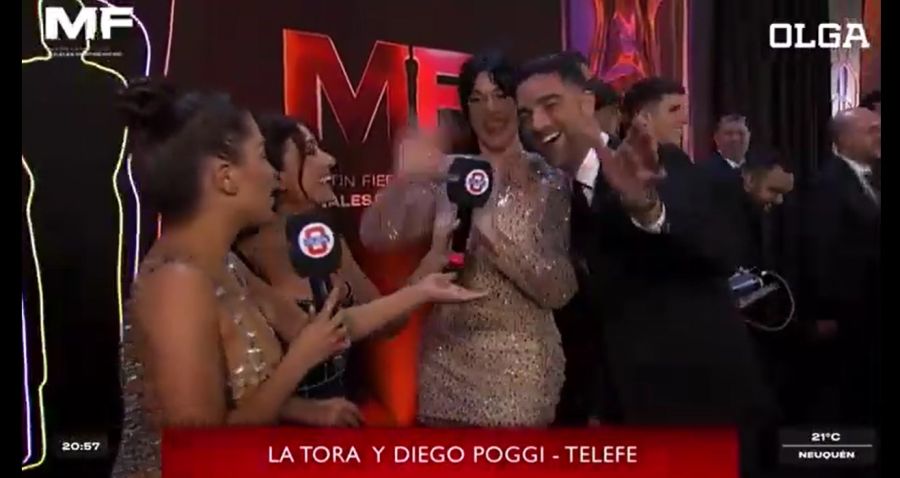 Sofía Gonet y Diego Poggi