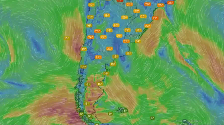 Pronóstico martes 16 de diciembre