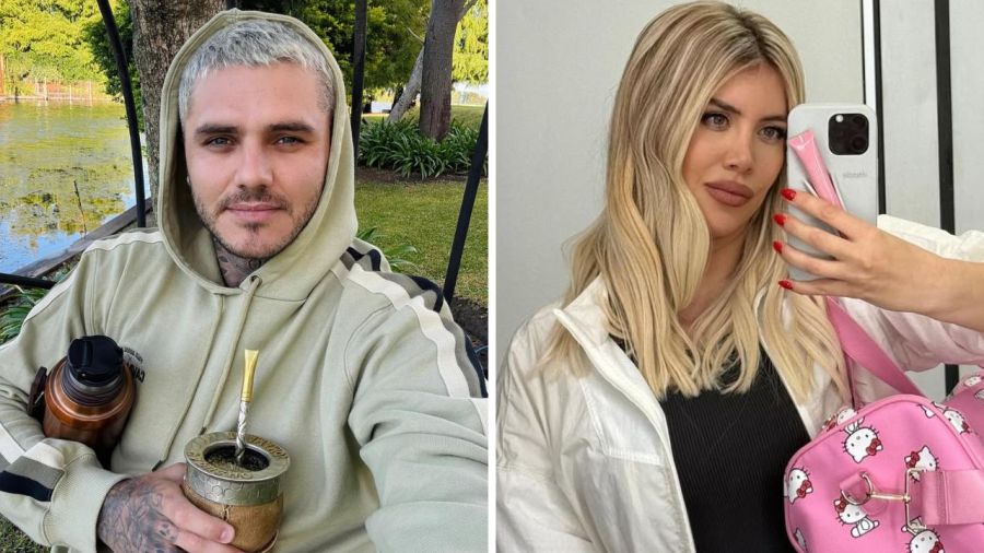 Wanda Nara y Mauro Icardi