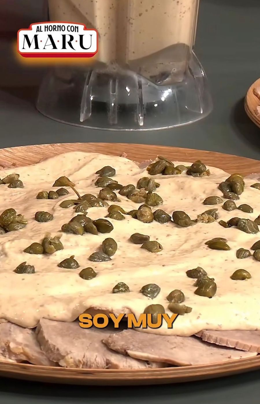 La receta de vitel toné de Maru Botana