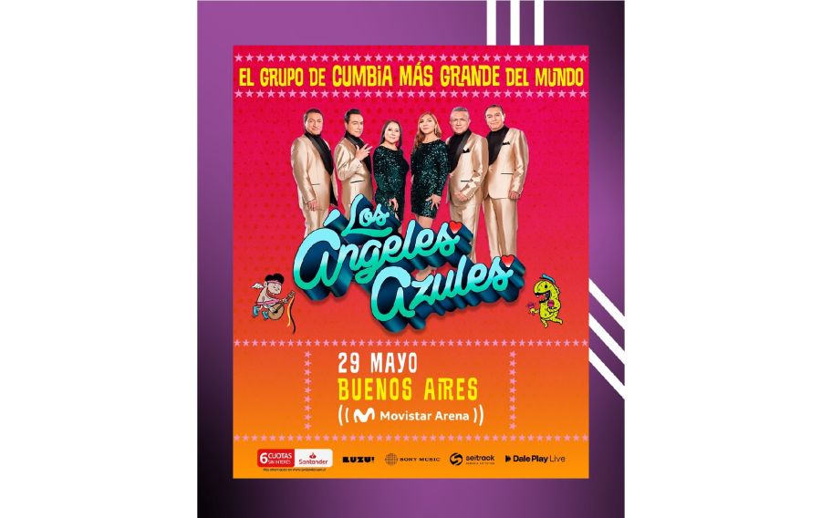 Los Ángeles Azules en Argentina