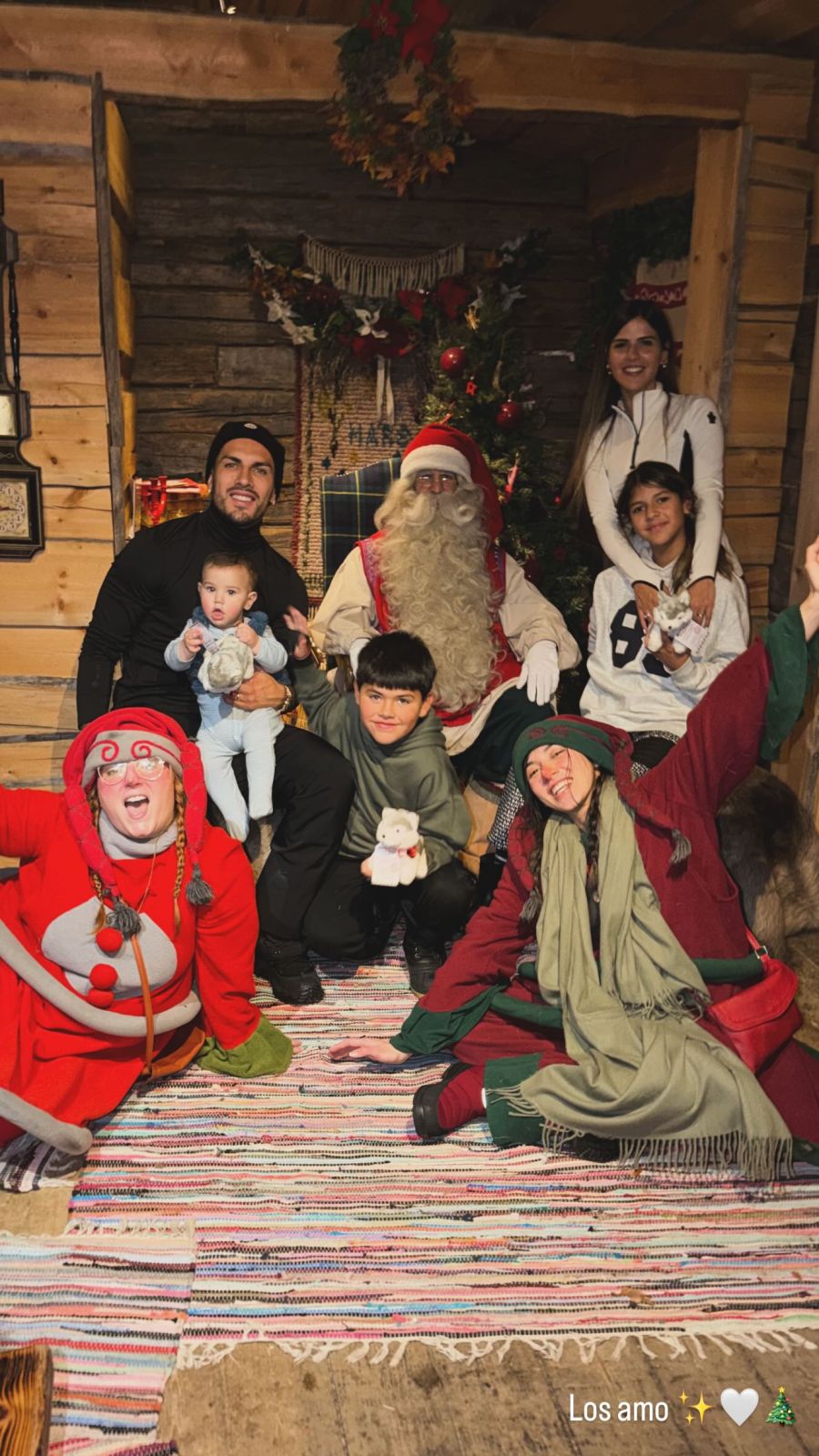 Camila Galante y Leandro Paredes