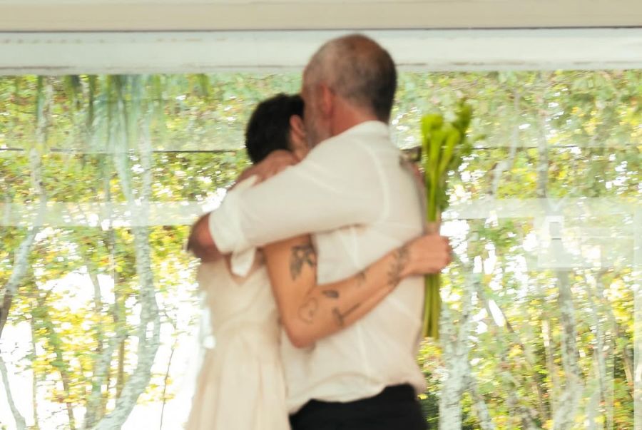 Christian Petersen y Sofía Zelaschi