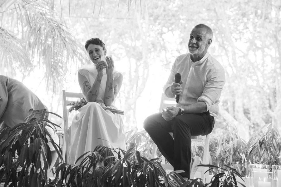 Christian Petersen y Sofía Zelaschi