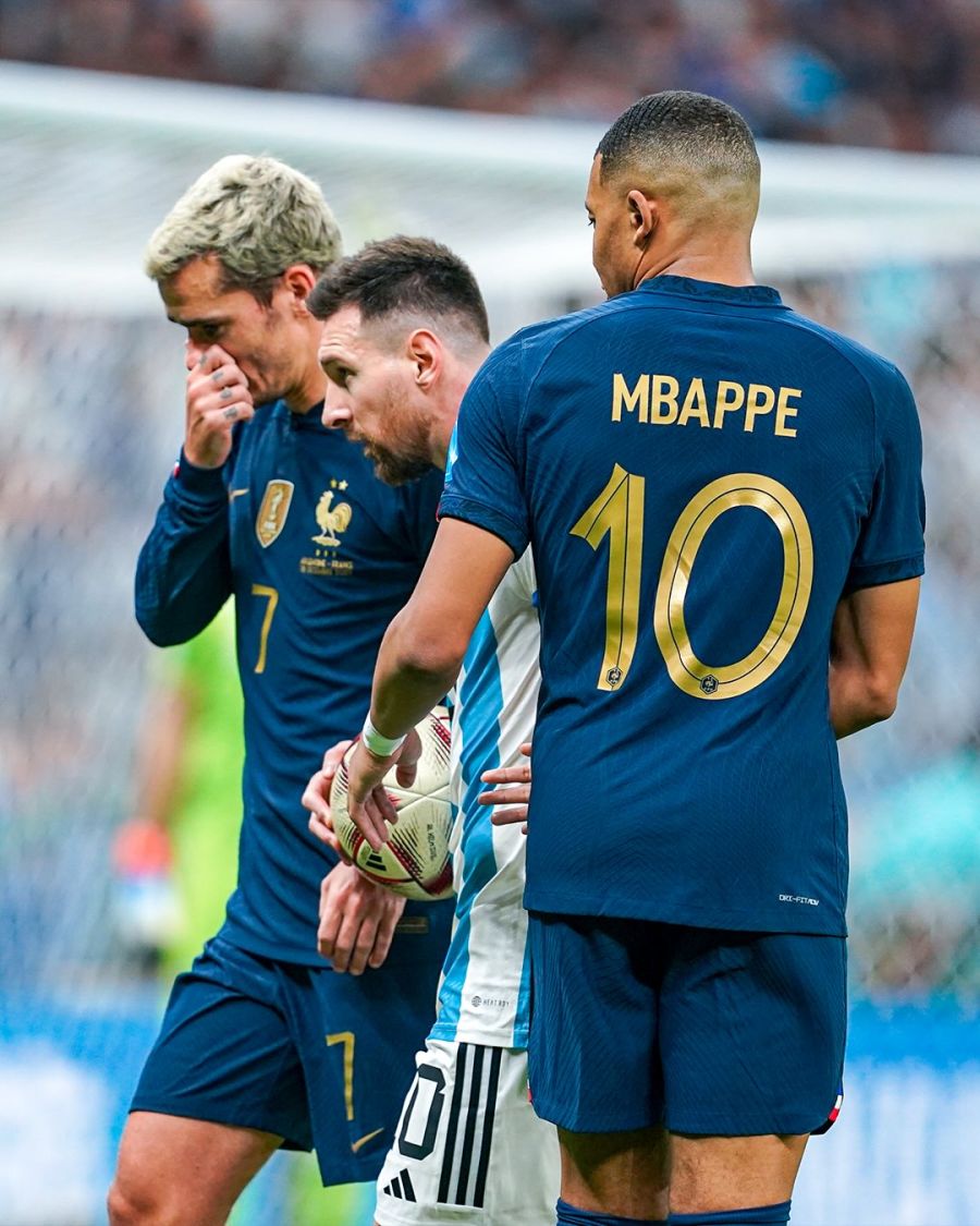 Francia recordó la final del Mundial 2022 en sus redes sociales