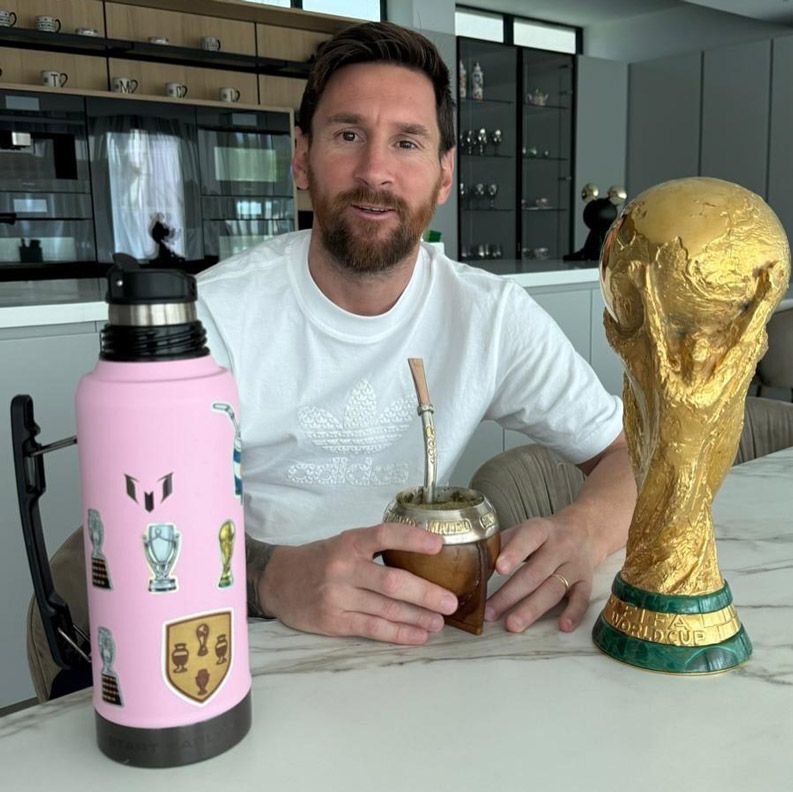 Lionel Messi y Antonela Roccuzzo