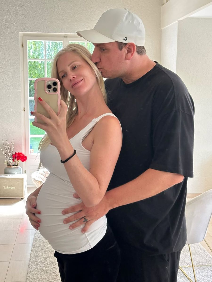 Maxi López y Daniela Christiansson