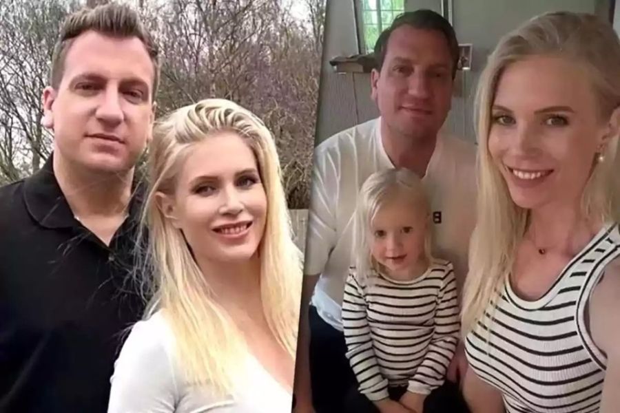 Maxi López y Daniela Christiansson