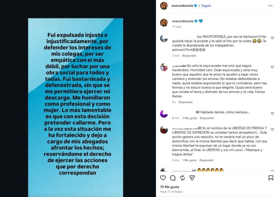 Descargo de Evelyn Von Brocke