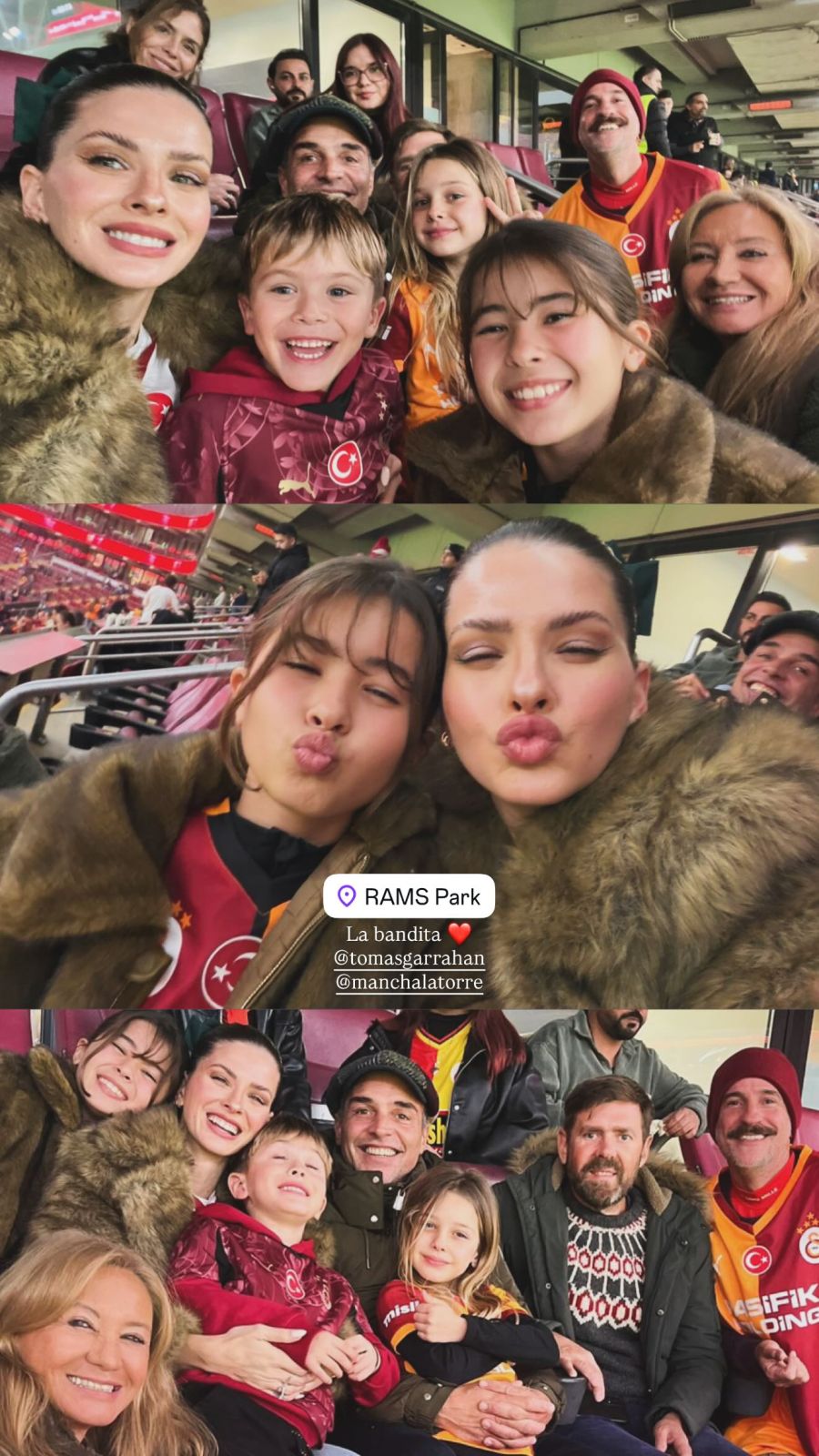 El look matchy matchy de la China Suárez y Rufina Cabré