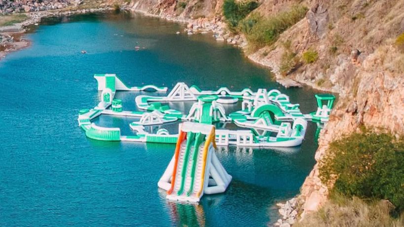 Ola Park en La Laguna Azul de La Calera