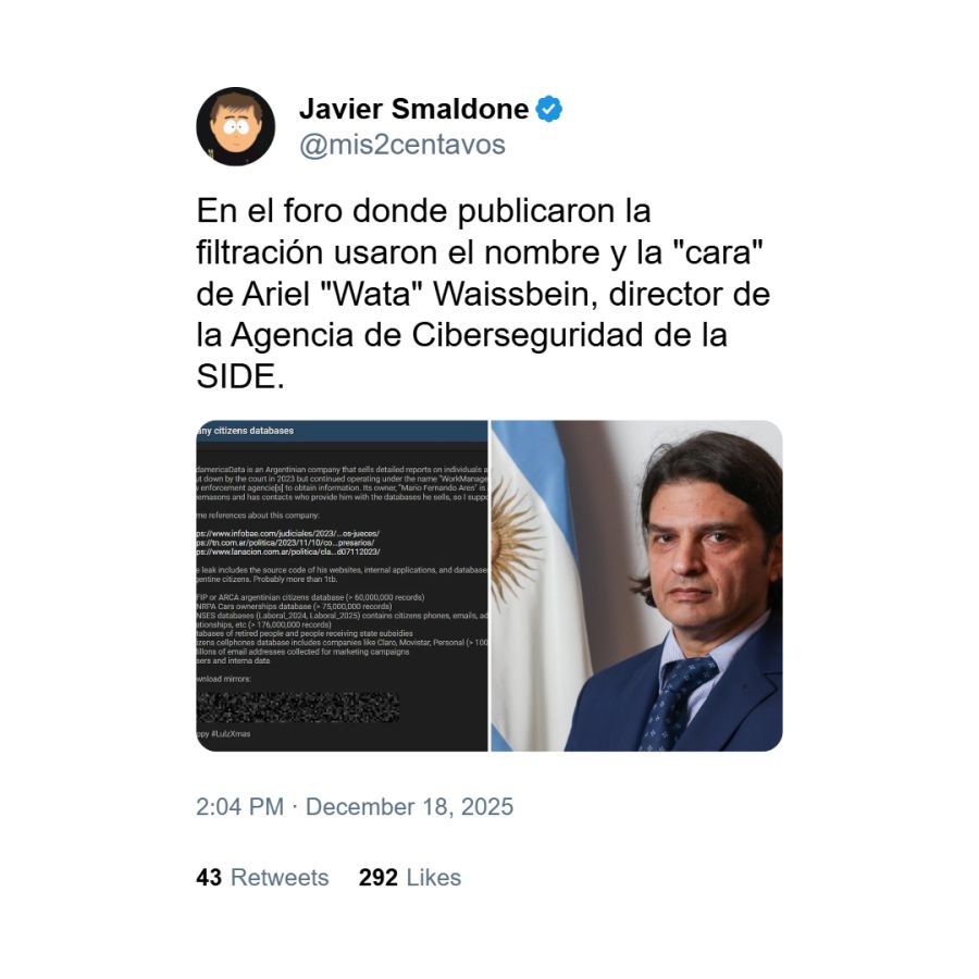 Posteo de Javier Smaldone 7