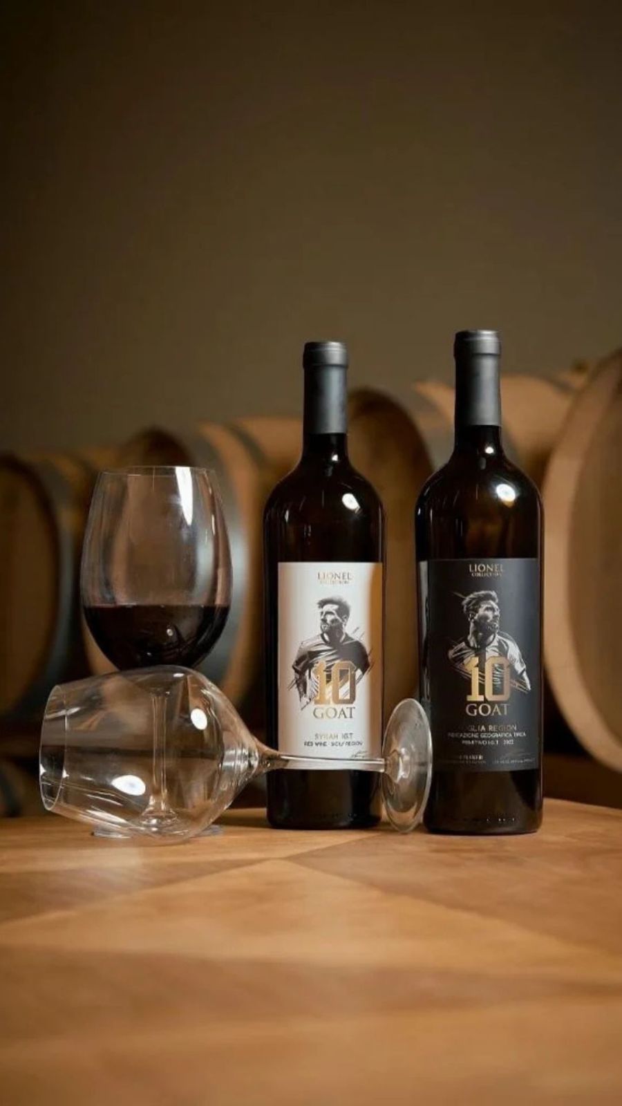 Vinos de Lionel Messi