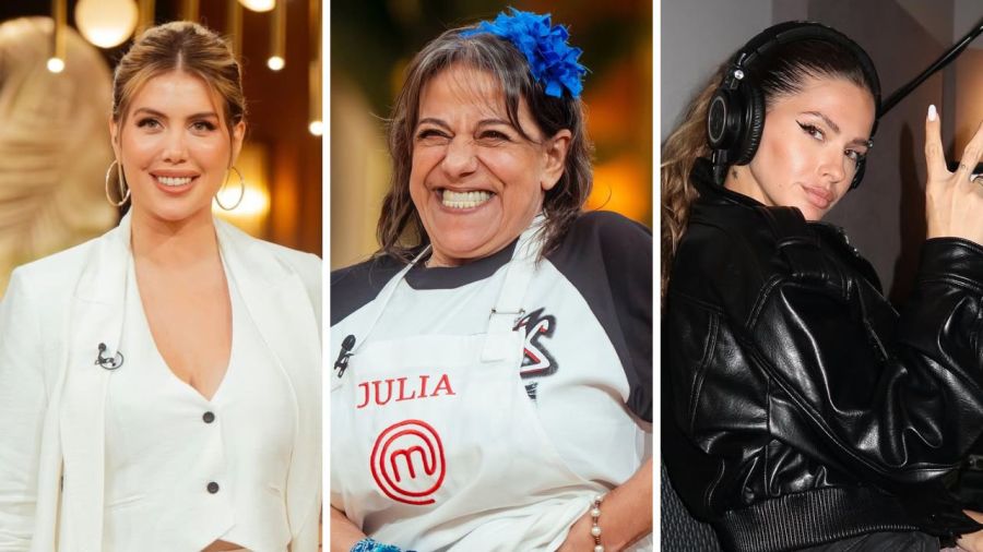 Wanda Nara, Julia Calvo, China Suárez