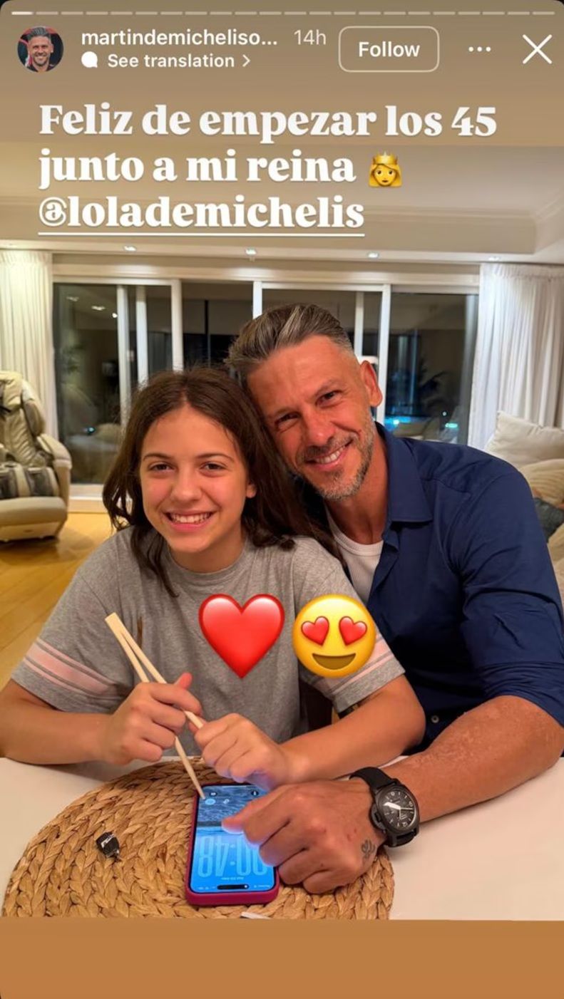 Cumpleaños de Martín Demichelis