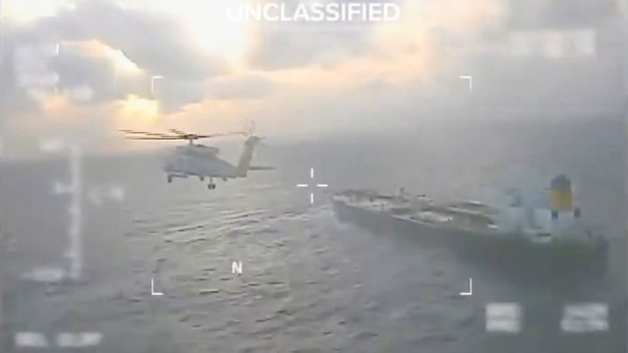 Estados Unidos interceptó otro petrolero que salía cargado desde Venezuela rumbo a refinerías asiáticas.