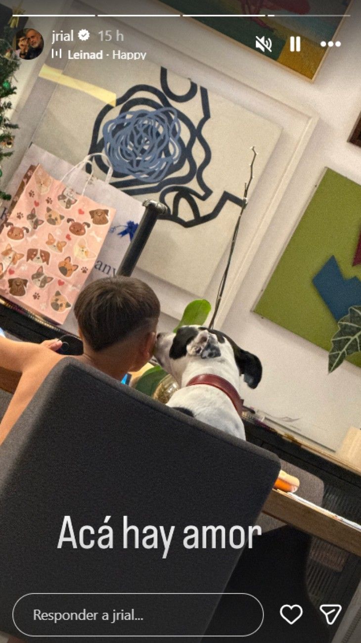 Jorge Rial mostró el especial reencuentro de sus nietos