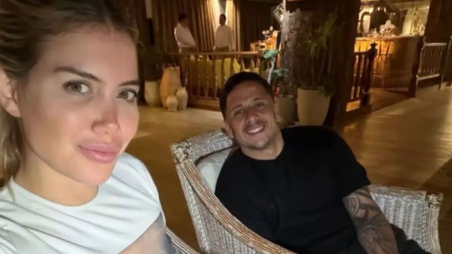 Martín Migueles y Wanda Nara