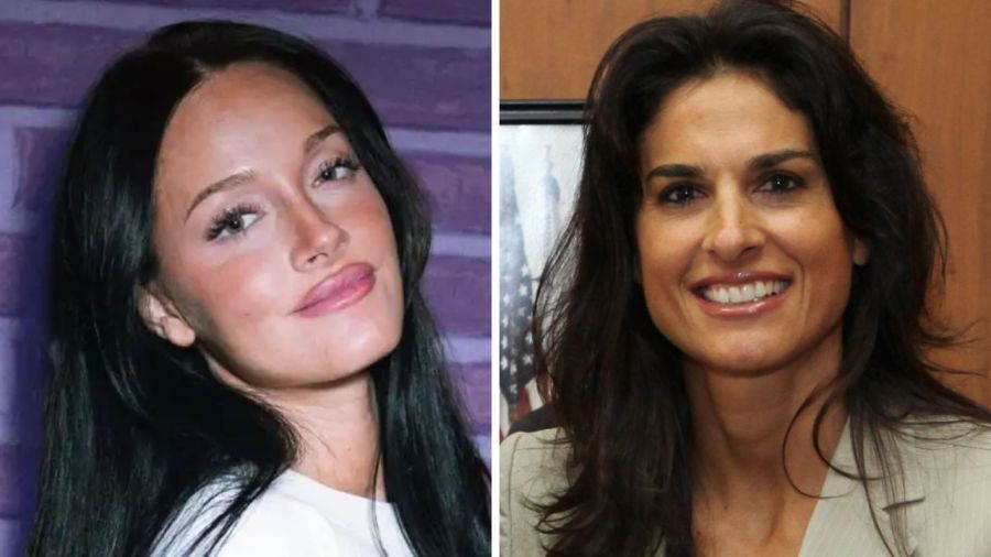 Oriana Sabatini y Gabriela Sabatini