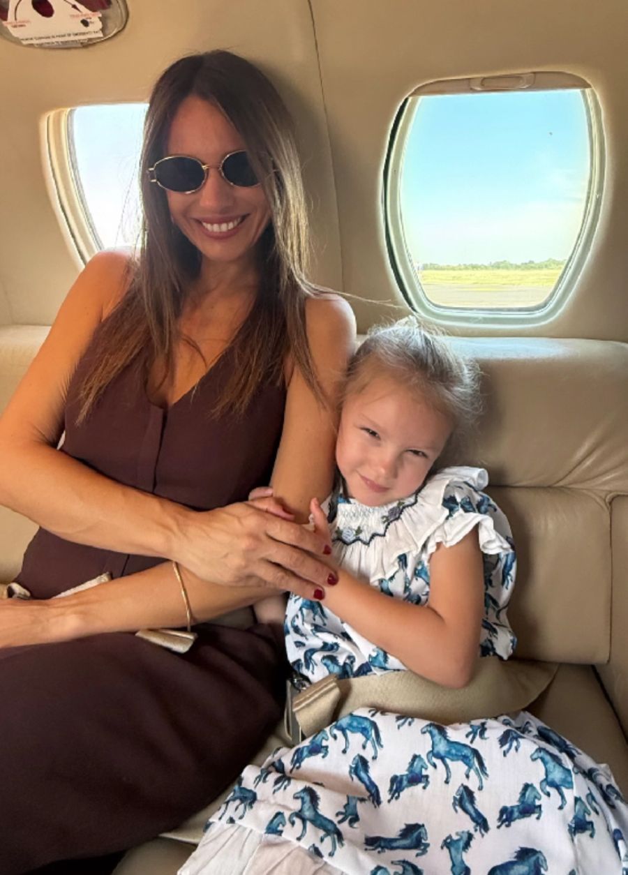 Ana García Moritán y Pampita