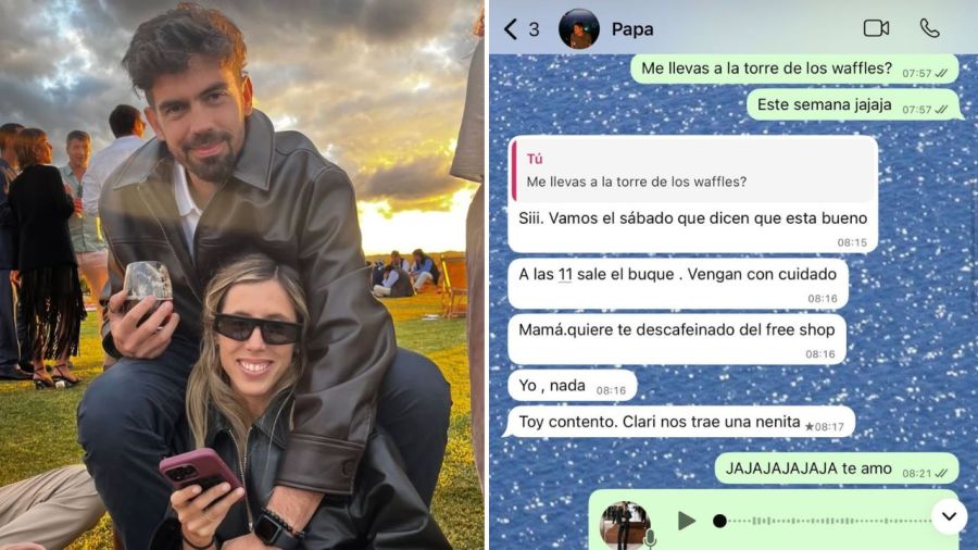 Así Clara Sarkany reveló que iba a ser mamá