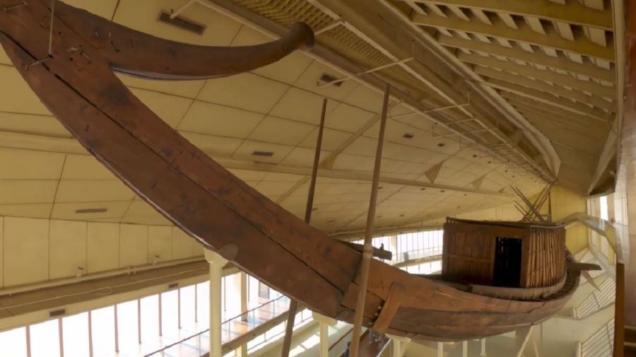 Barca solar del rey Keops 23122025