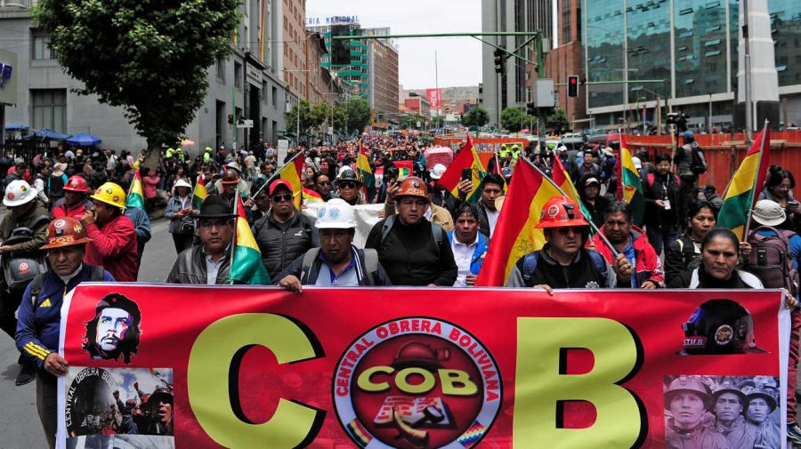 Bolivia Manifestaciones lunes 22 20251223