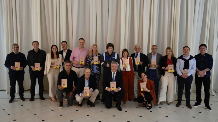 Encuentro de cierre de año de Javier Milei con su Gabinete en la Quinta de Olivos 20251222