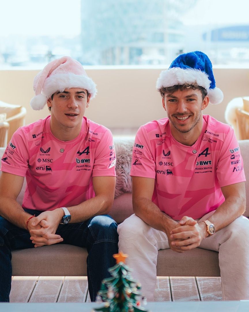 Franco Colapinto y Pierre Gasly