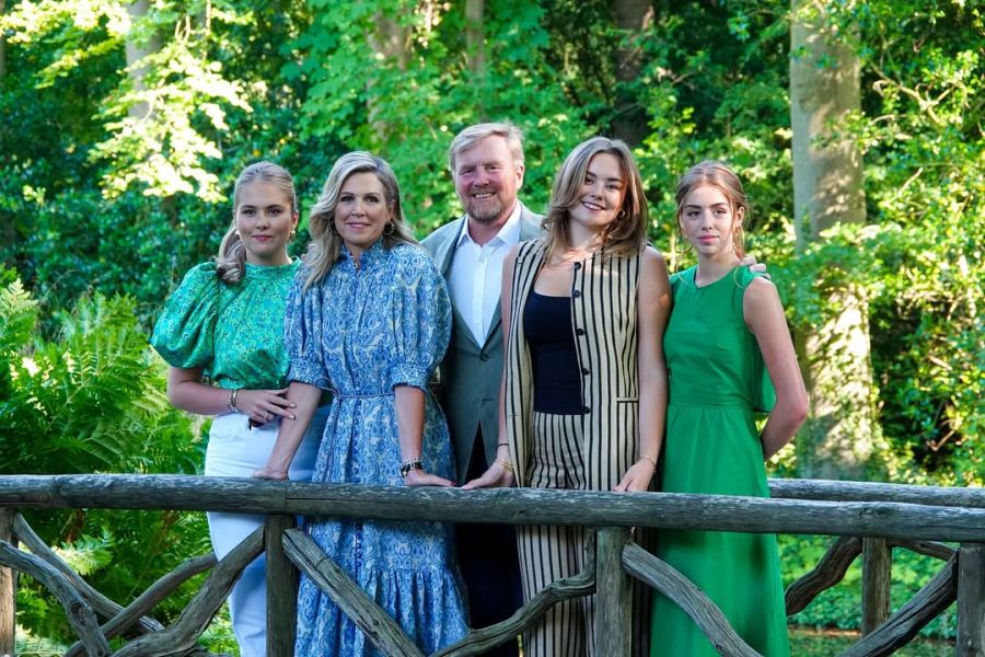 Máxima Zorreguieta, Rey Guillermo, Princesa Amalia, Princesa Alexia, Princesa Ariane