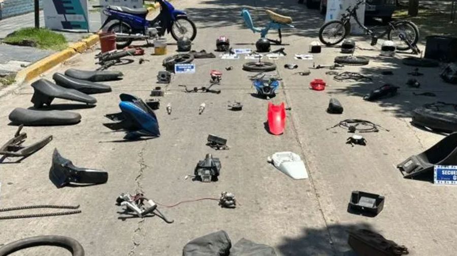 Cayó una banda de adolescentes que robaba motos 24122025