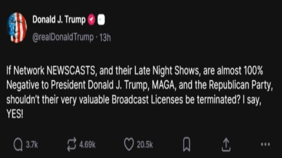 Donald Trump vs Canales de TV 2