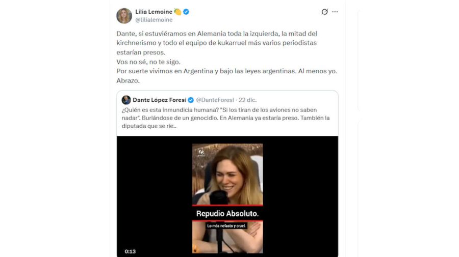 Lilia Lemoine X 20251223