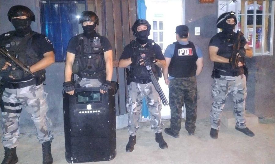 Megaoperativo contra el narcotráfico en Rosario 20251224