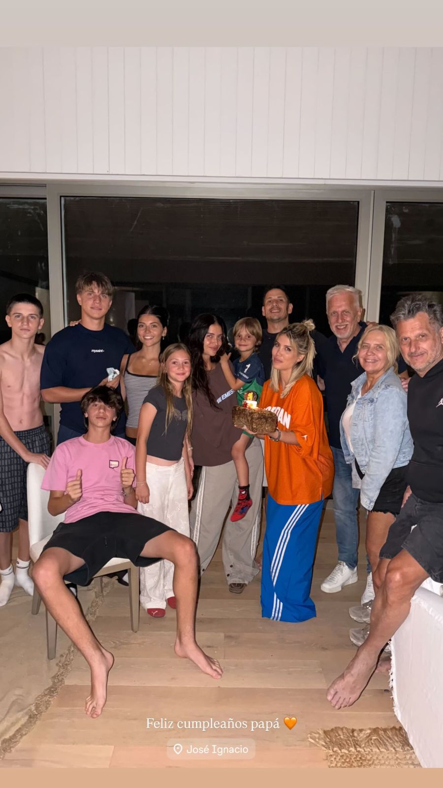 Wanda Nara de viaje en Punta del Este