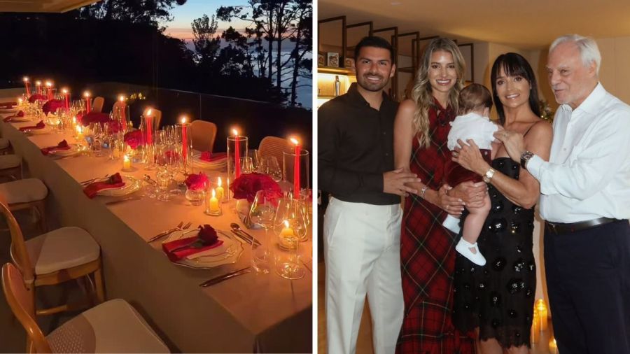 La Navidad en Punta del Este de María Vázquez, Zaira y Wanda Nara, Angie Landaburu