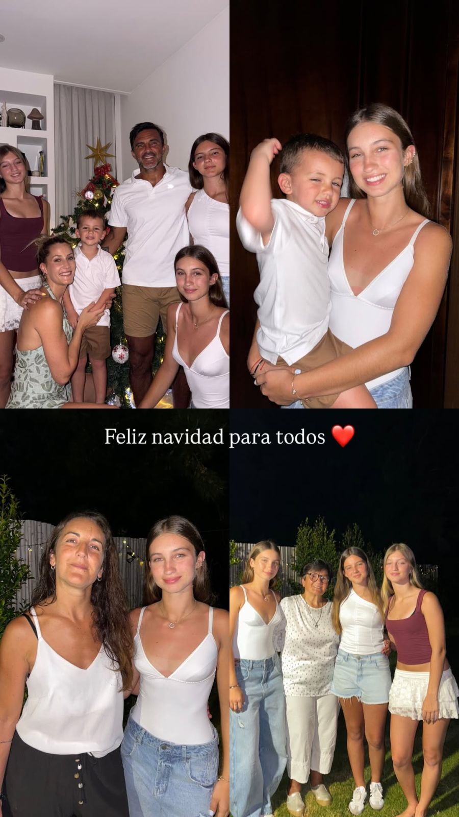 Las lujosas navidades de Wanda Nara, Valentina Cervantes, María Belén Ludueña, Nicolás Cabré, Rocío Pardo, Sofía Gonet, Indiana Cubero, China Suárez, Mauro Icardi, Juliana Awada, Lionel Messi, Antonela Roccuzzo