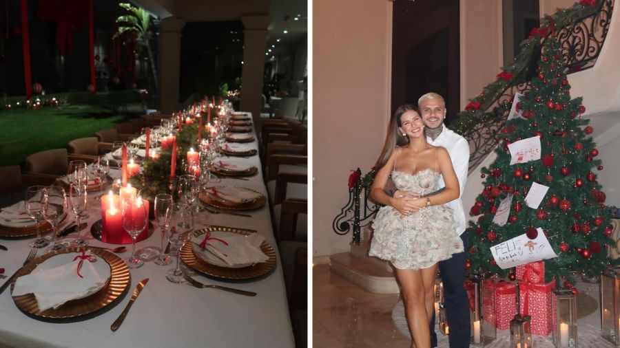 Las lujosas navidades de Wanda Nara, Valentina Cervantes, María Belén Ludueña, Nicolás Cabré, Rocío Pardo, Sofía Gonet, Indiana Cubero, China Suárez, Mauro Icardi, Juliana Awada, Lionel Messi, Antonela Roccuzzo