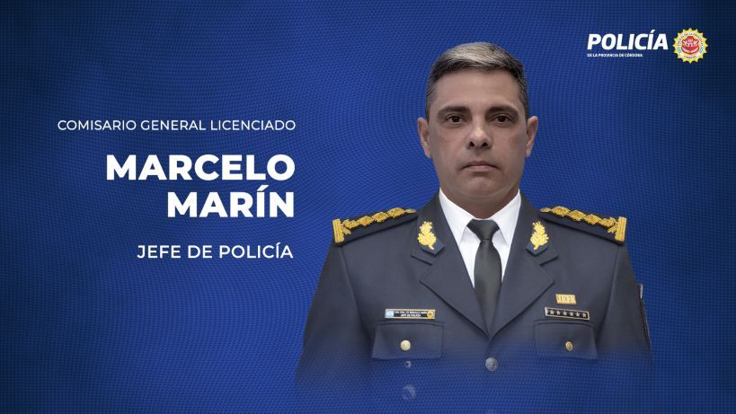 26-12-2025 Marcelo Marín nuevo jefe de la Policía de Córdoba