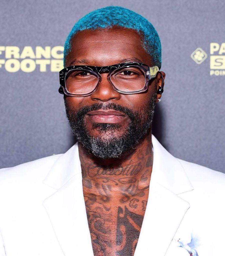 Djibril Cissé con la Selección de Francia