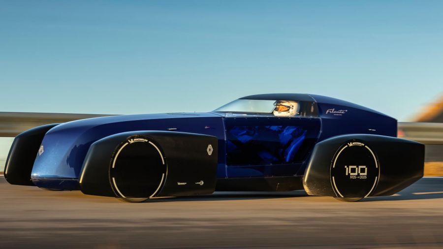 Fibra de carbono y 3D: Los secretos del Renault Filante para vencer al viento