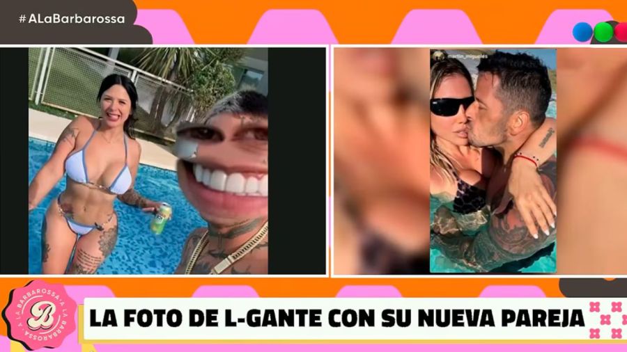 L-Gante y Wanda Nara 