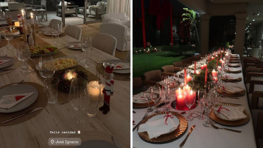 Las diferentes navidades de Wanda Nara y la China Suárez