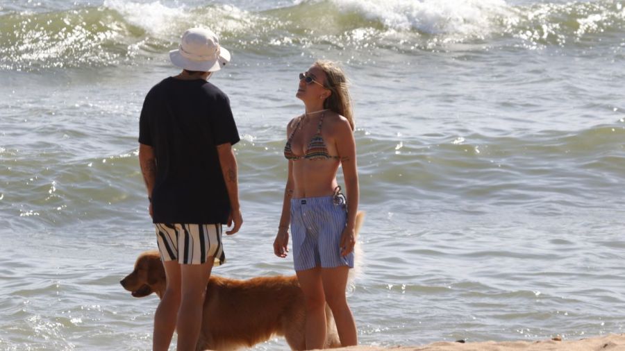 Morena Beltrán y Lucas Blondel