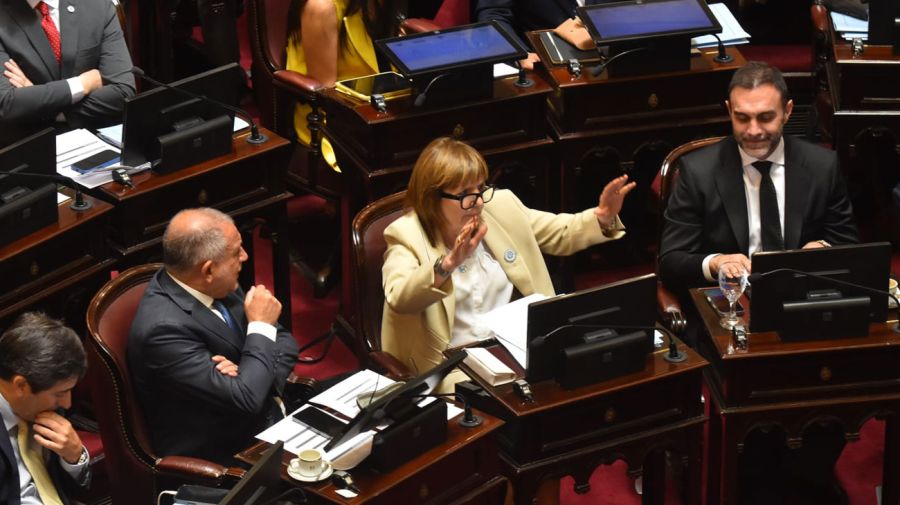 Sesión en el Senado por presupuesto 2026 26122025